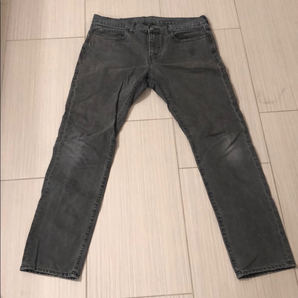 JCrew 484 Slim Fit Denim - 33w 32l light gray